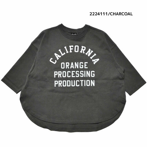 【130~150】★NEEDLEWORKS★天竺ロング丈ロンT(2224111j)